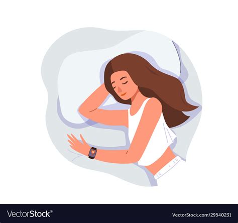 Sleep Control Concept Background Isolated Vector Image