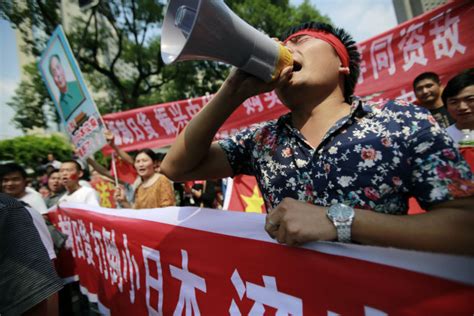 Anti Japan Protests Reignite Across China On Occupation Anniversary Viet Boundary