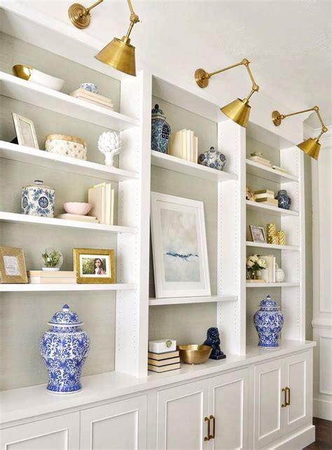 20 Built In Bookshelves Decorating Ideas