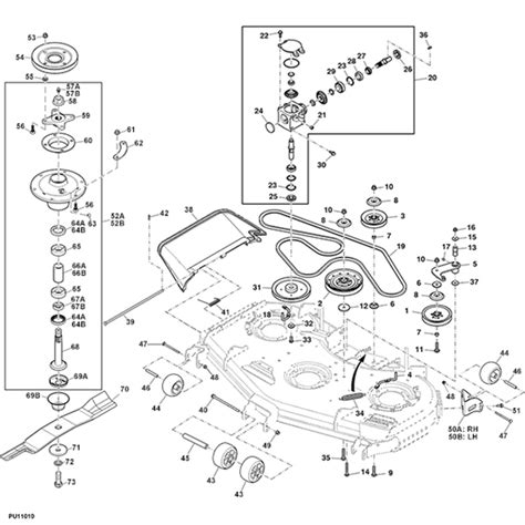 John Deere Z445 Parts Diagram Heat Exchanger Spare Parts
