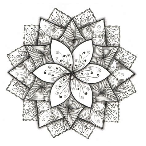 Designs Easy Simple Flower Border Drawing Bmp Nation