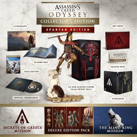 Assassins Creed Odyssey Special Editions Compared