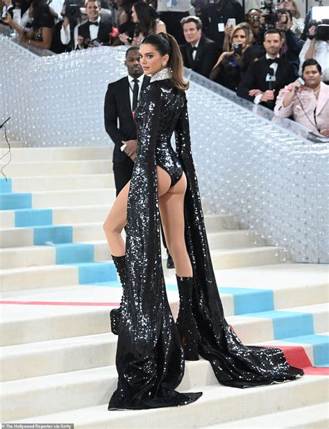 Kendall Jenner Reveals Bare Bottom At The 2023 Met Gala In New York