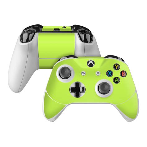 Microsoft Xbox One S Controller Skin Solid State Lime By Solid Colors