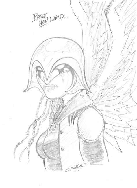 Hawkgirl Earth2 By Jeremywhittington On Deviantart
