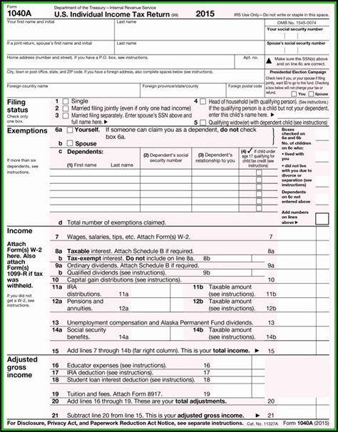 1040a Tax Forms 2018 Form Resume Examples Bpv5g3r91z