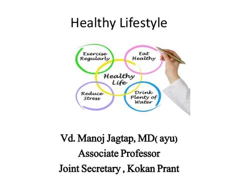 Benefits Of A Healthy Lifestyle Powerpoint A Healthy Lifestyle Has