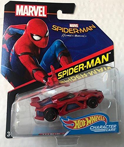 Buy Hot Wheels Marvel Character Car Spider Man Homecoming Spider Man
