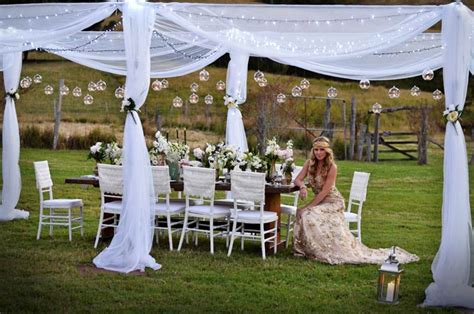 Time to beautify your outdoor space. Farm Wedding Styling from Sugar & Spice Events - Modern ...
