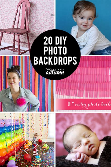 20 Genius Diy Backdrops You Can Make For Just A Few Dollars Its