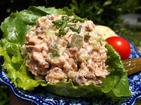Simply run the frozen peas under warm water to thaw them then add to salad. BASIC HAM SALAD Recipe | Just A Pinch Recipes