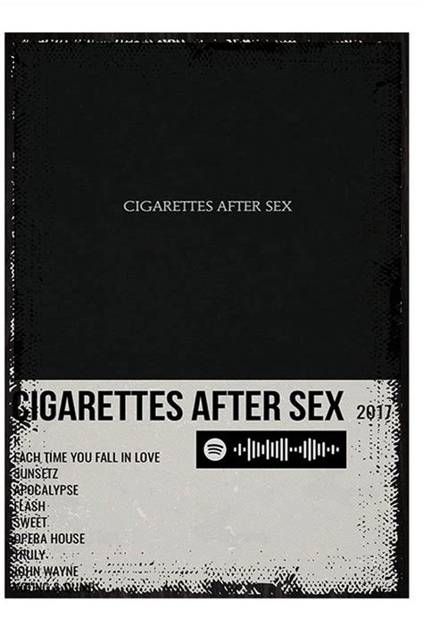 Ekart Cigarettes After Sex Spotify Kodlu Albüm Kapağı Tablo 15cmx 22cm Fiyatı Yorumları Trendyol