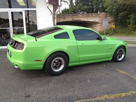 Lime Green Cars Trucks L Car Mustang