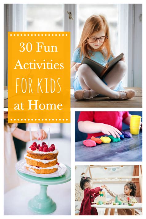 30 Fun Activities To Do With Kids At Home Crazy Little Projects