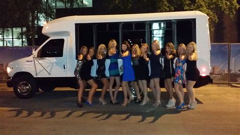 sorority sisters out on the town via austin party shuttle austin party shuttle