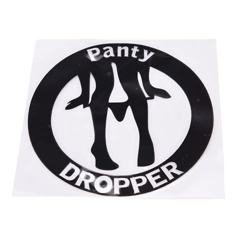 1 Pc Panty Dropper Car Sticker Car Decor Accessory Funny Pattern Motor
