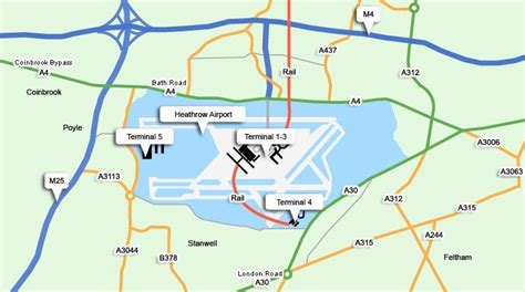 London Heathrow Maps And Directions For Drivers Heathrow Driving