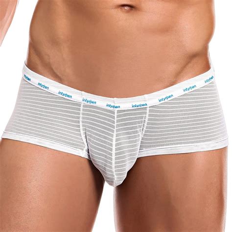 Sexy Mens Groove Trunk Pouch Enhancing Low Waist Sheer Boxer Etsy