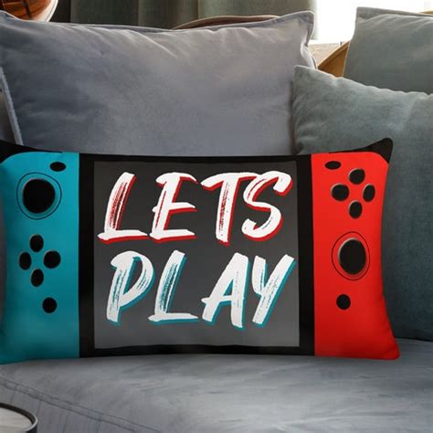 Game Controller Pillow Gamer T Video Game Room Decor Gaming Etsy