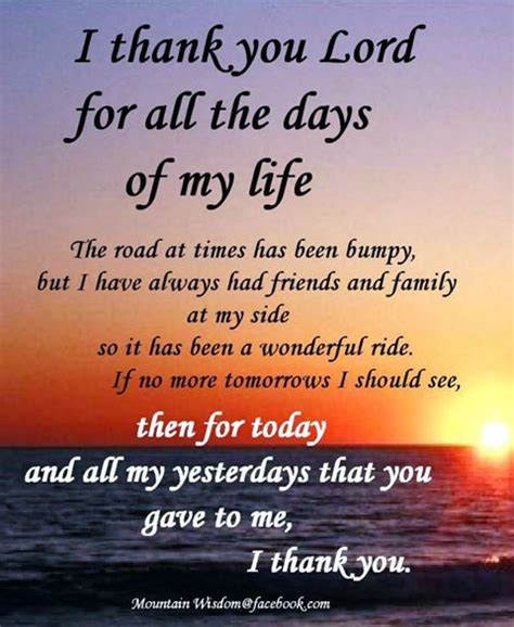 Thank You God For One More Day Quotes Shortquotescc