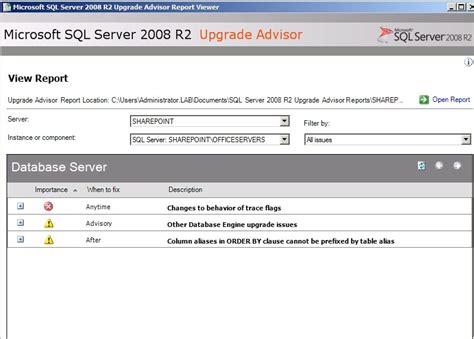 Using Microsoft Upgrade Advisor For Sql Server 2008 R2