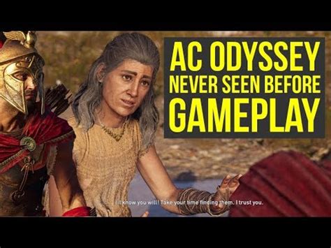 Assassin S Creed Odyssey Gameplay Never Seen Before Scenes Show Choices