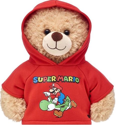 Build A Bear Nintendo Super Mario Brothers Hoodie For Yoshi 2017