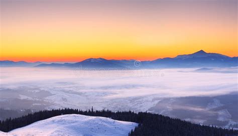 Morning In Mountains Stock Image Image Of Landscape 243174863