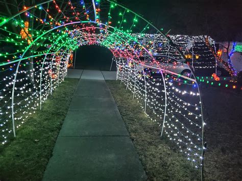Holiday Light Tunnel 7 Steps With Pictures Instructables