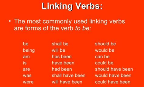 They are verbs that express a state of being and link the subject to a word or phrase in a sentence. What are linking verbs? - English Grammar A To Z