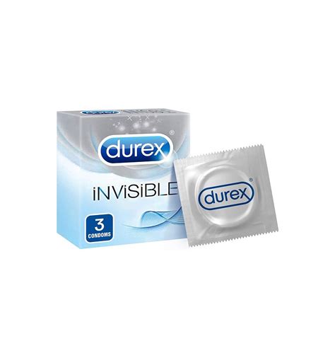 Durex Invisible Extra Thin Condom 3 Pieces From Supermartae