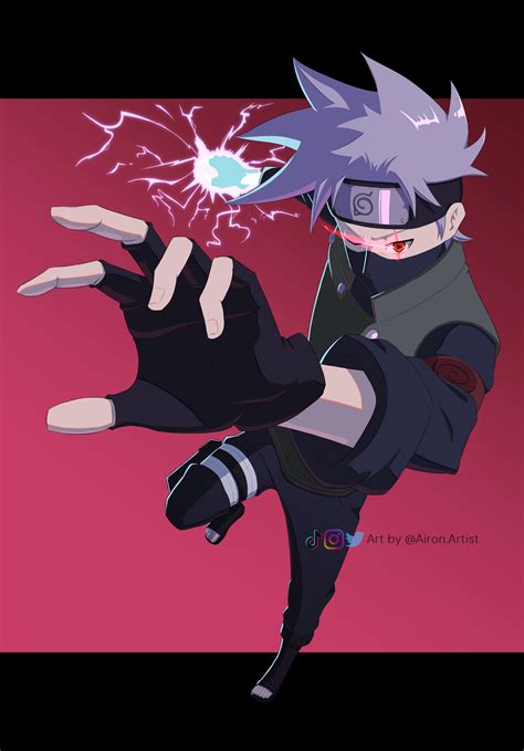 Artstation Kakashi Boruto Sharingan