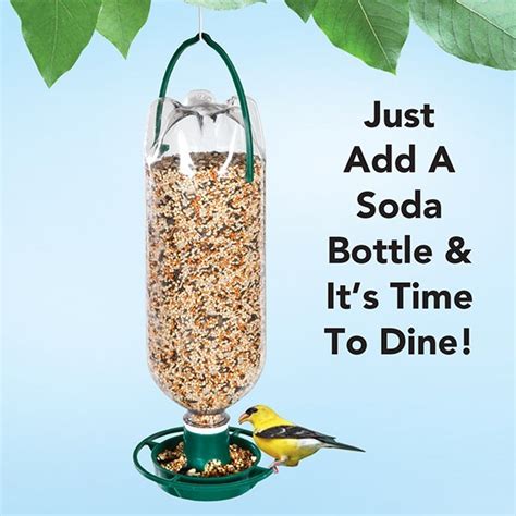 Soda Bottle Bird Feeders Set Of 3 Innovative And Eco Friendly Bird