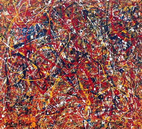 Jackson Pollock 1912 1956 Oil On Canvas