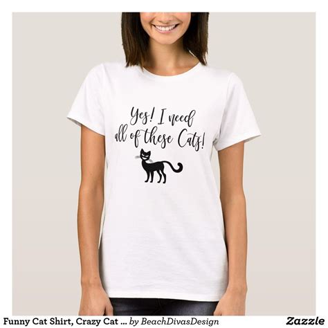 Funny Cat Shirt Crazy Cat Lady Funny Ts T Shirt Cat Shirts Funny