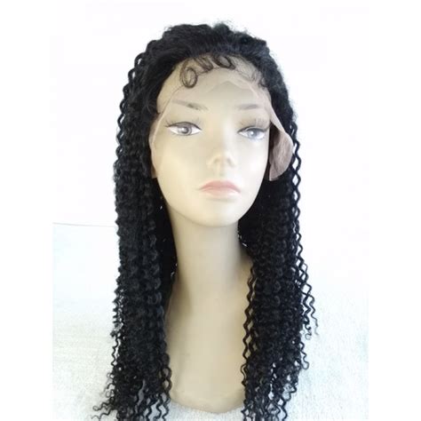 alba indian virgin jerry curl full lace wig human hair with sik top full lace human hair wig