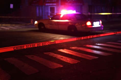 Crime Scene With Police Car Stock Photo Download Image Now Istock