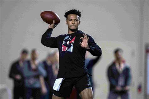 Oklahoma Quarterback Kyler Murray Answers More Nfl Draft Questions At Pro Day