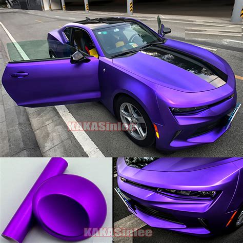 All Sizes Style Car Satin Matte Metal Metallic Chrome Vinyl Wrap