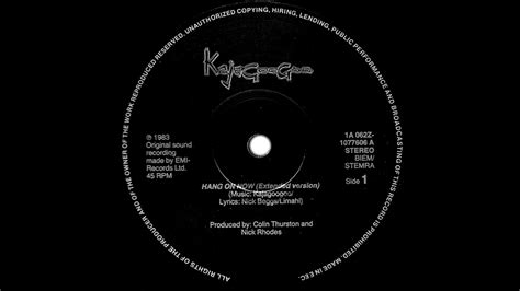 Kajagoogoo Hang On Now Extended Version 1983 Youtube
