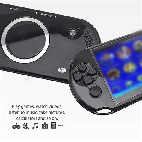 X9 50 Inch Large Screen 64bit 8g Handheld Retro Game Console Video Mp3