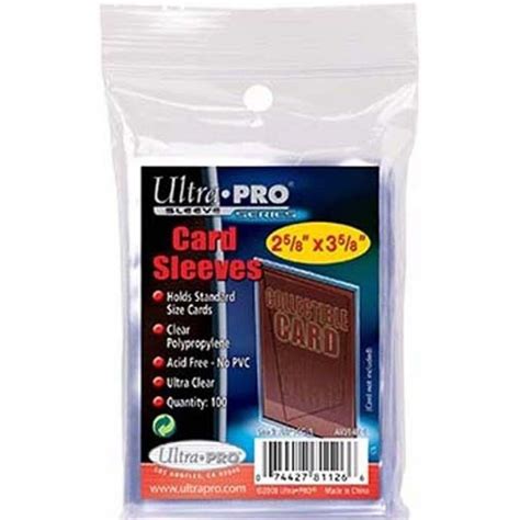 Ultra Pro Standard Card Sleeves 100 Count