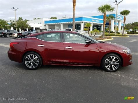 2017 Coulis Red Nissan Maxima Sv 123815981 Photo 6