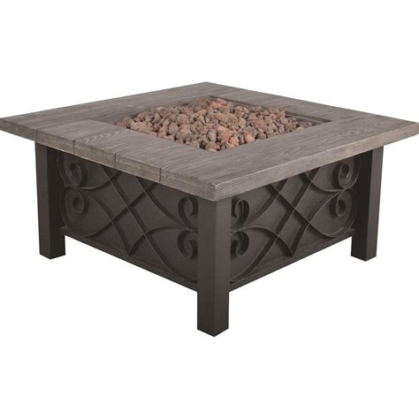 Combining a fire pit with a coffee or dining table marries the best of both worlds into a focal piece that invites friends and family to relax and settle in for a night of great food and conversation. Bond Marbella Stainless Steel Propane Fire Pit Table | Wayfair