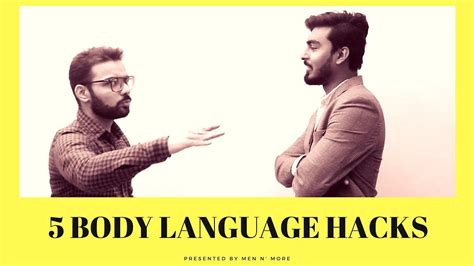 How To Appear Confident Body Language Tips Men N More Youtube