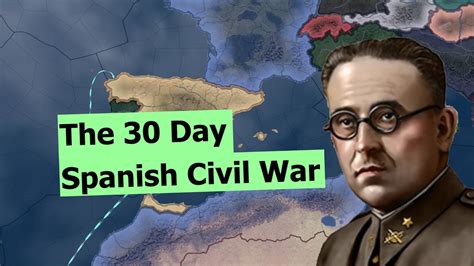 Hoi4 The 30 Day Spanish Civil War Youtube