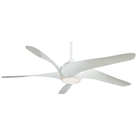 The artemis ceiling fan by minka aire combines functional organic lines with modern simplicity. Minka Aire Artemis 5 Blade Ceiling Fan with Handheld ...