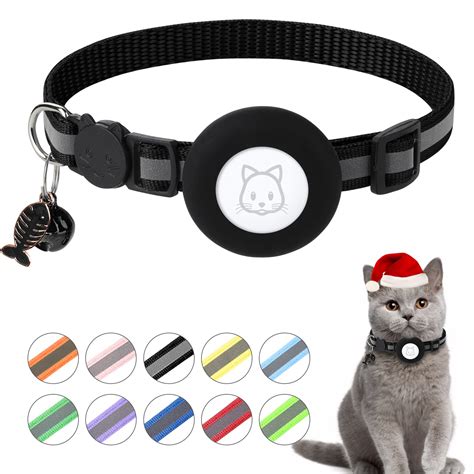 Buy Airtag Cat Collar Air Tag Cat Collar With Bell And Safety Buckle
