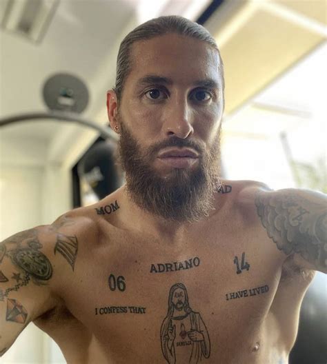 Sergio Ramos Revoluciona Las Redes Con Sus Nuevos Tatuajes Psg Good