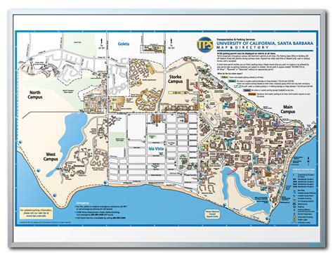 Santa Barbara Campus Map Images And Photos Finder